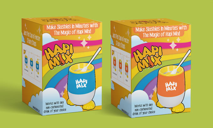 Product Box Design Sample